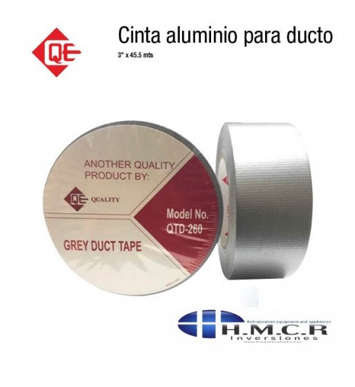 CINTA ADHESIVA GRIS DUCTO 2"  QTD-260