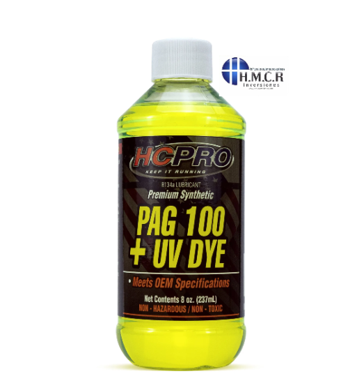 ACEITE SINTETICO HCPRO PAG-100 + UV 8 oz